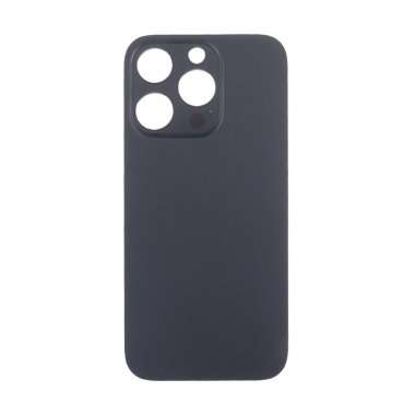 Задняя крышка для Apple iPhone 14 Pro (черная) премиум — 2